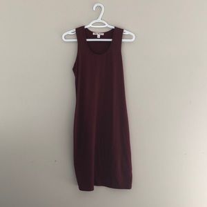 Maroon dress